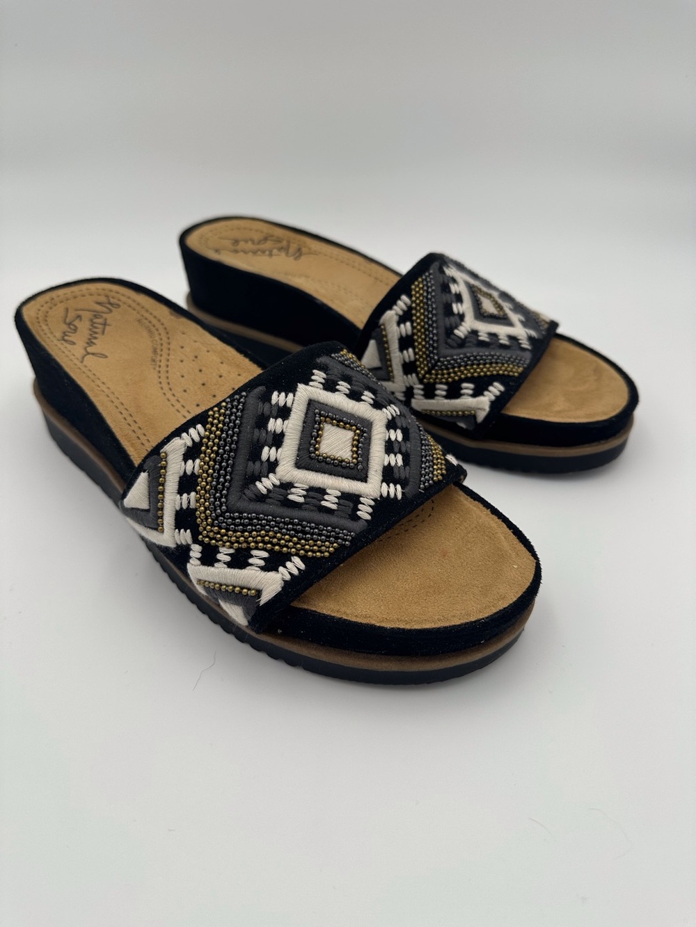 Natural Soul Kiki Women's Slide Sandals Size 8